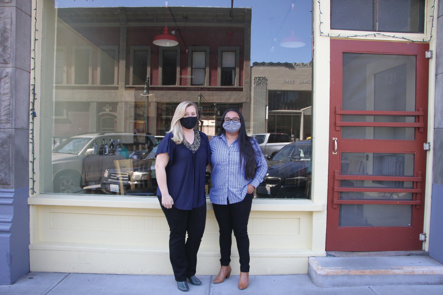 Chimacum couple Cassandra, left, and Lissette Garay are preparing to open their first restaurant on Port Townsend’s Taylor Street.