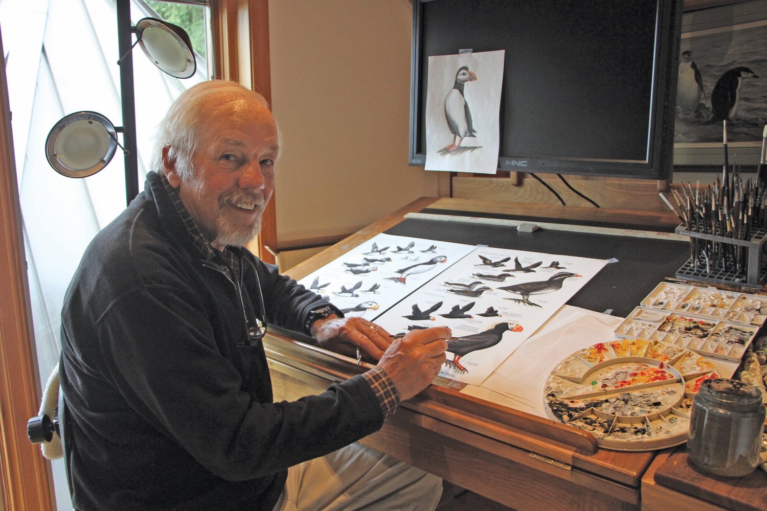 Author, artist, and conservationist Peter Harrison has worked to offer the world another look at seabirds with “Seabirds: The New Identification Guide.”