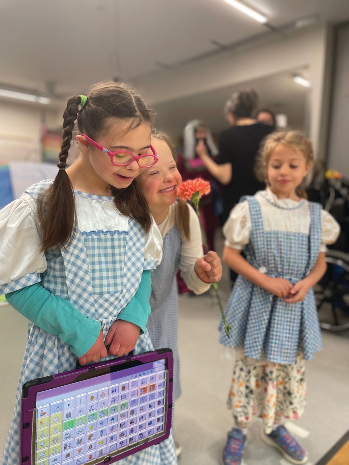 SAIL program students Steffie Newton, Leeza McCraken, and Josie Grimm each played Dorothy in their rendition of “The Wizard of Oz” last week.